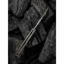 WE Knife Snick Gray Titanium Handle & Dark Green Micarta Inlay -KNIFE-LOUNGE Sales we knife snick cpm 20cv stahl stonewashed titan mit micarta inlay grau dunkelgruen 3