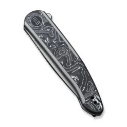 WE Smooth Sentinel Grey With Aluminum Foil Carbon Fiber Inlay 15 WE Smooth Sentinel Grey With Aluminum Foil Carbon Fiber Inlay -KNIFE-LOUNGE Sales we20043 5 smoothsentinel 6 700x