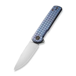WE Knife Charith Frag Patterned Blue Titanium