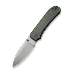 WE Knife Big Banter Green Canvas Micarta