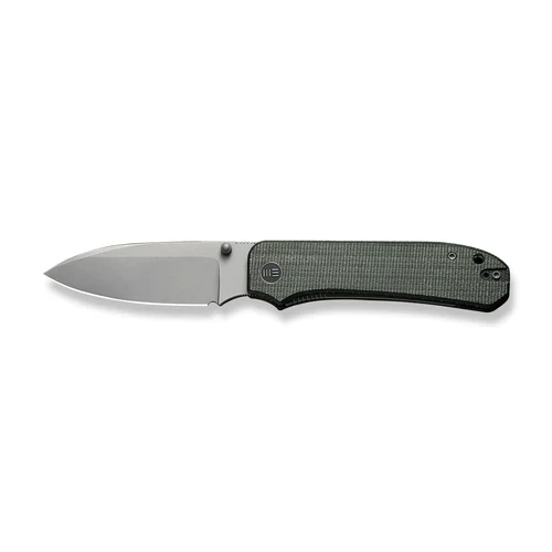 WE Knife Big Banter Green Canvas Micarta 3 WE Knife Big Banter Green Canvas Micarta - Image 3