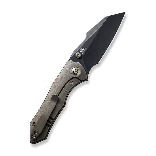 WE Knife High-Fin Bronze Titanium 2 WE Knife High-Fin Bronze Titanium - Image 2