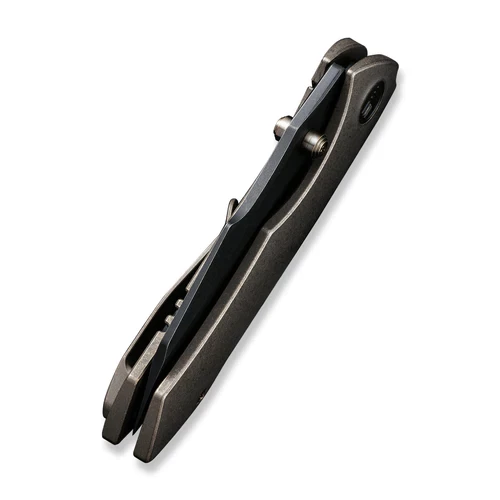 WE Knife High-Fin Bronze Titanium 8 WE Knife High-Fin Bronze Titanium - Image 8