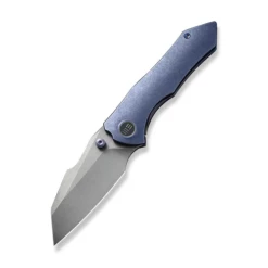 WE Knife High-Fin Blue Titanium