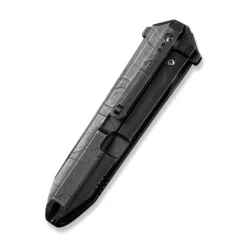 WE Diatomic Etching Pattern Black Stonewashed Titanium 14 WE Diatomic Etching Pattern Black Stonewashed Titanium -KNIFE-LOUNGE Sales weknife diatomic flipper knife etching pattern black stonewashed titanium handle endcap 378 etching pattern black stonewashed cpm 20cv blade we22032 4 791186 500x