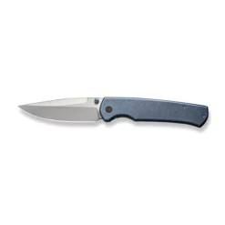 WE Knife Evoke Blue Titanium -KNIFE-LOUNGE Sales weknife evoke thumb stud front flipper knife titanium handle 348 cpm 20cv we21046 3 976470 700x
