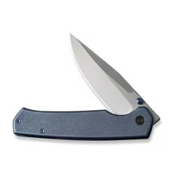 WE Knife Evoke Blue Titanium -KNIFE-LOUNGE Sales weknife evoke thumb stud front flipper knife titanium handle 348 cpm 20cv we21046 3 989316 700x
