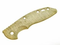 Rick Hinderer XM18 3.5" Scales Canvas Micarta Smooth OD Green